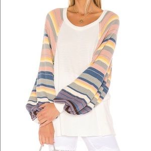 Free People Rainbow Dreams Top
